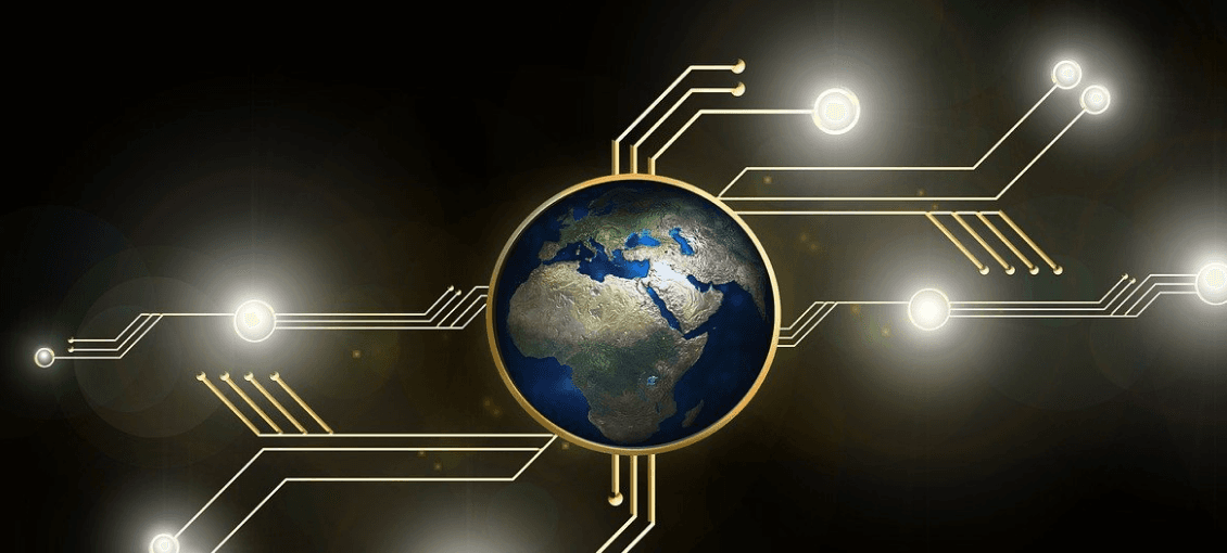 Cryptocurrency coins illustration